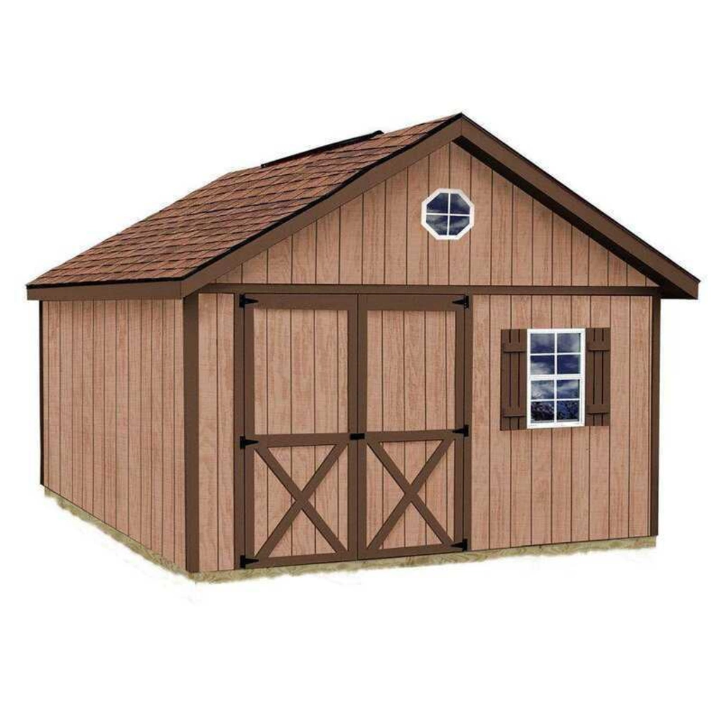 Brandon 12 ft x 12 ft solid wood storage shed