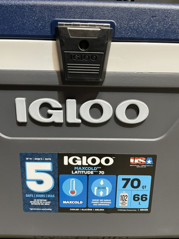 Igloo 70 QT Latitude Hard Sided Cooler - Image 4
