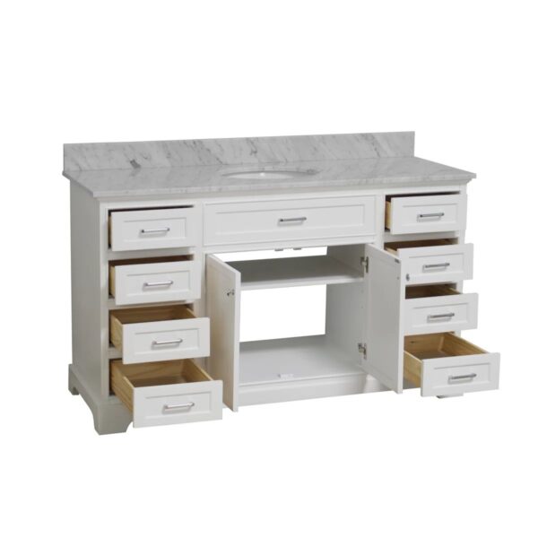Ronnie 60" Single Bathroom Vanity Set