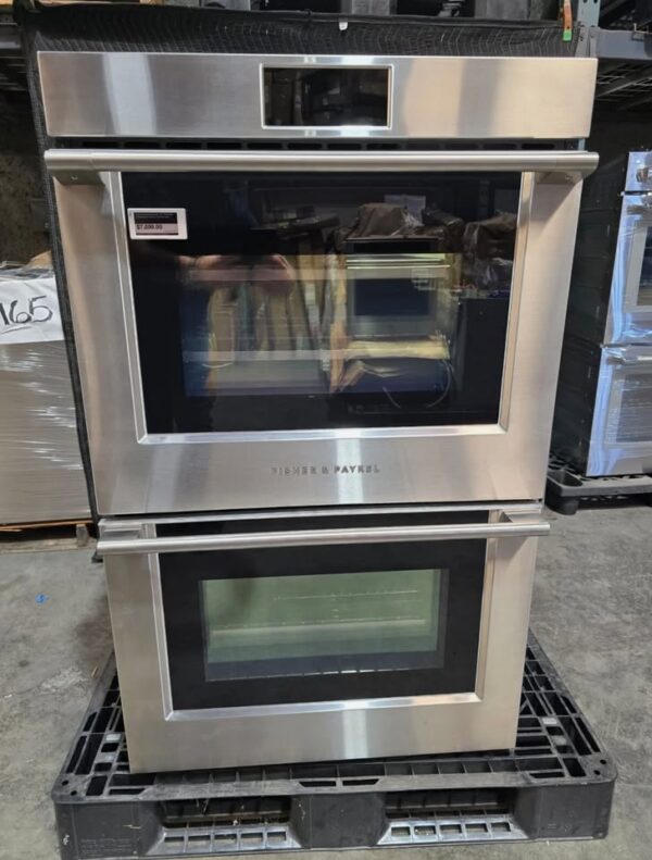 Fisher & Paykel 9 Professional Series 30" Double Convection Wall Oven OB30DPPTX1 - Image 2