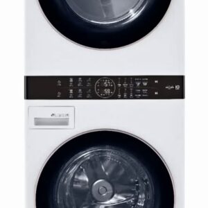 LG Washtower with Gas Dryer with Center Control 4.5 cu. ft. Washer