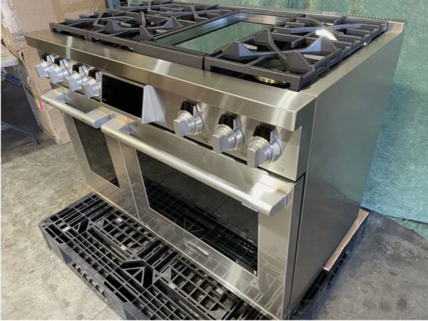 SKS Signature Kitchen 48 INCH GAS PRO SMART RANGE - SKSGR480GS - Image 3