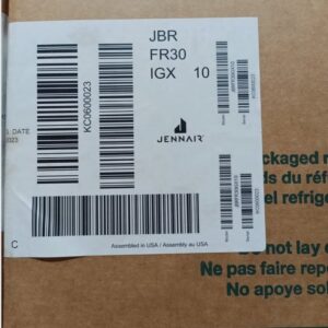 JennAir JBRFR30IGX 30″ Panel Ready All Refrigerator Smart Refrigerator Column
