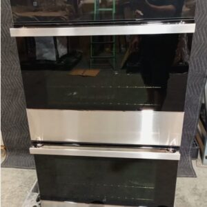 JennAir Noir 30″ Double Convection Smart Electric Wall Oven – JJW3830LM