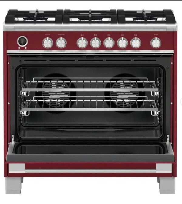 Fisher & Paykel Series 9 Classic 36" Freestanding Dual Fuel Range - OR36SCG6R1 - Image 3