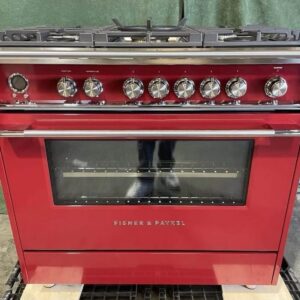 Fisher & Paykel Series 9 Classic 36″ Freestanding Dual Fuel Range – OR36SCG6R1