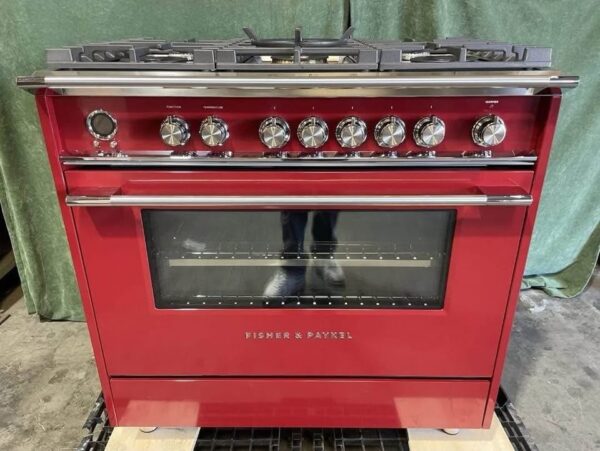 Fisher & Paykel Series 9 Classic 36" Freestanding Dual Fuel Range - OR36SCG6R1 - Image 2