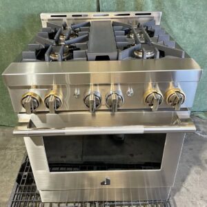 Jenn Air Rise 30″ Pro Style Natural Gas Range – Stainless – JGRP430HL