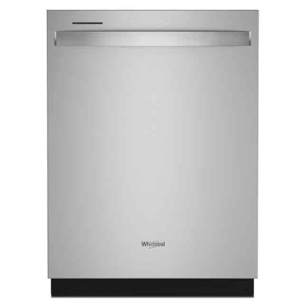 Whirlpool 24" Top Control Built-In Stainless Steel Tub Dishwasher
