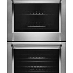 KitchenAid 30″ Stainless Double Convection Smart Electric Wall Oven – KODE900HSS