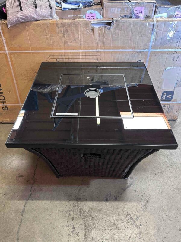 Blue Rhino 32" 50,000 BTU Steel Propane Gas Fire Pit Table. - Image 2