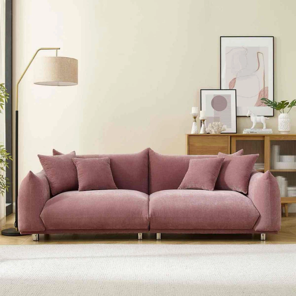 MINIMORE Modern Style 88.9"W Sofa