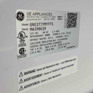 GE 27 cu. ft. French Door