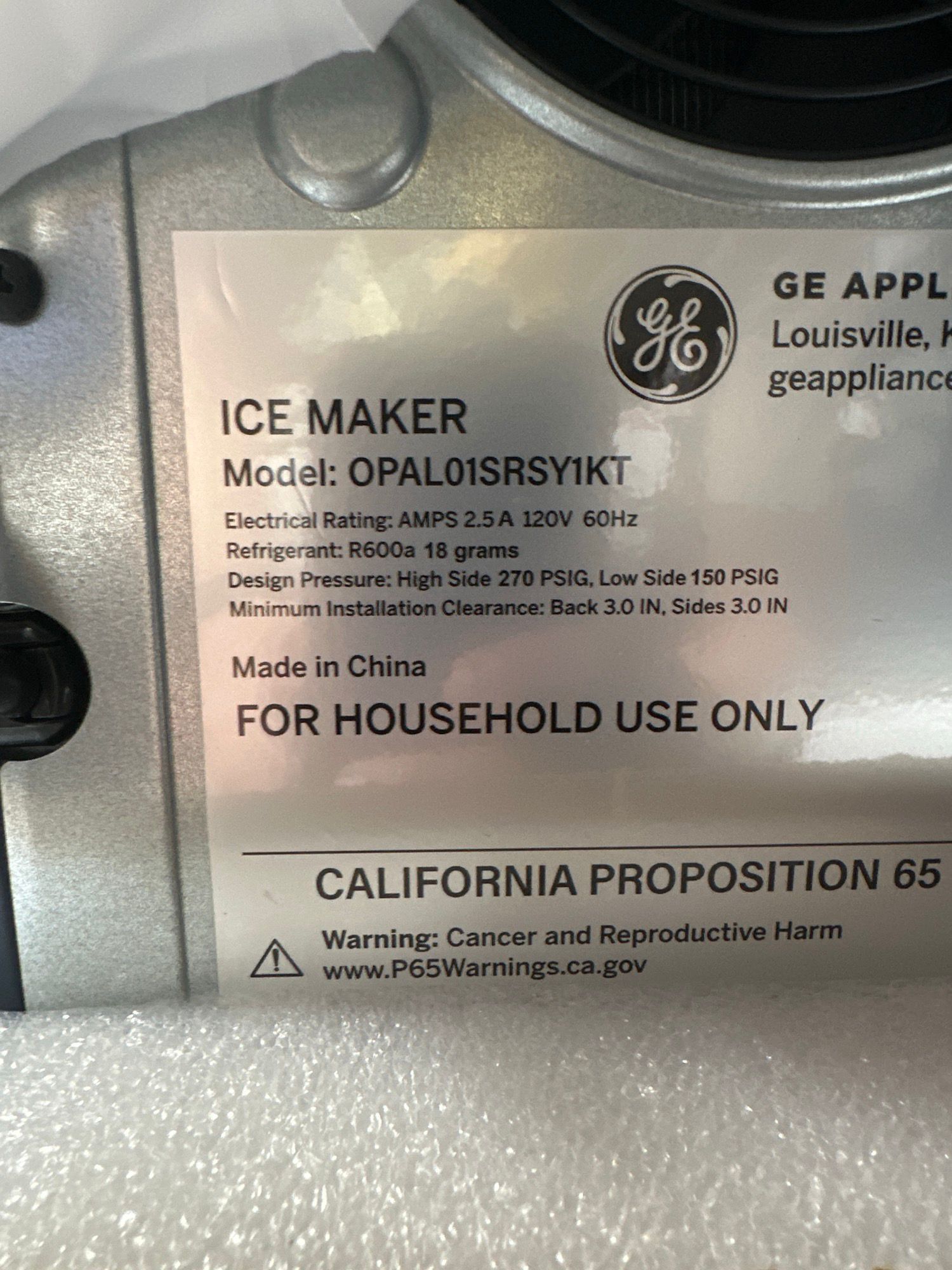 GE Profile Opal Nugget Ice Maker - Image 3
