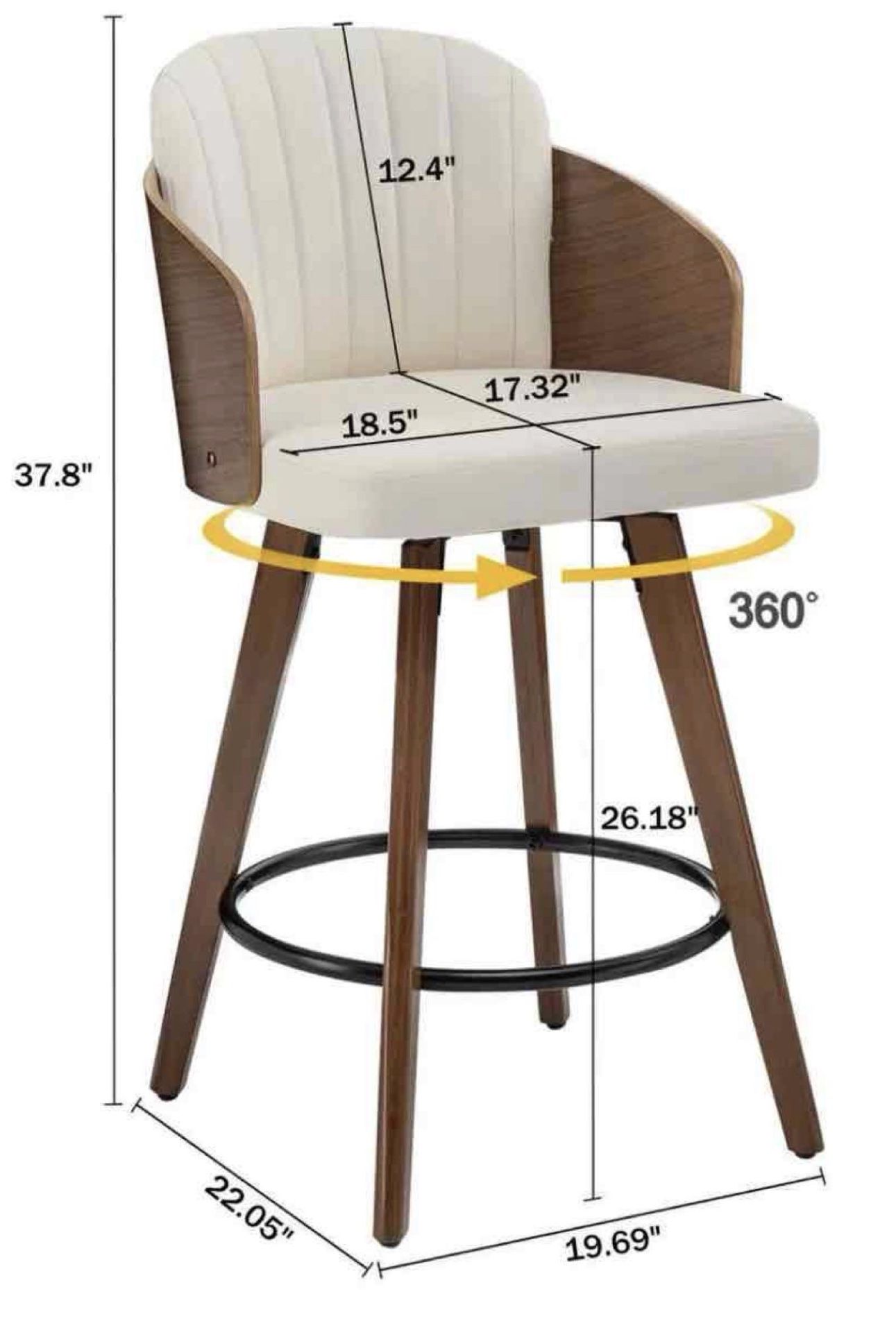 Ljubka Swivel Stools - Image 2