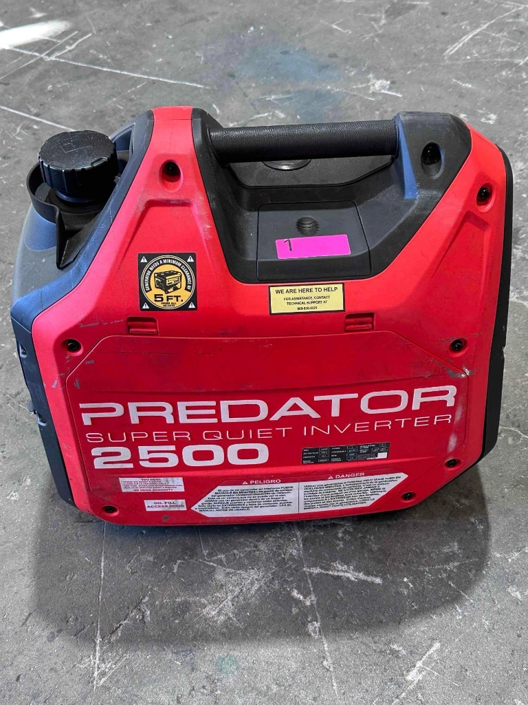 Gas PREDATOR 2500 Watt SUPER QUIET Inverter Generator