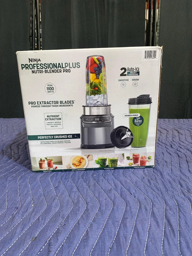 Ninja Nutri-Blender Pro with Auto-iQ, 1100-Peak-Watt, Personal Blender