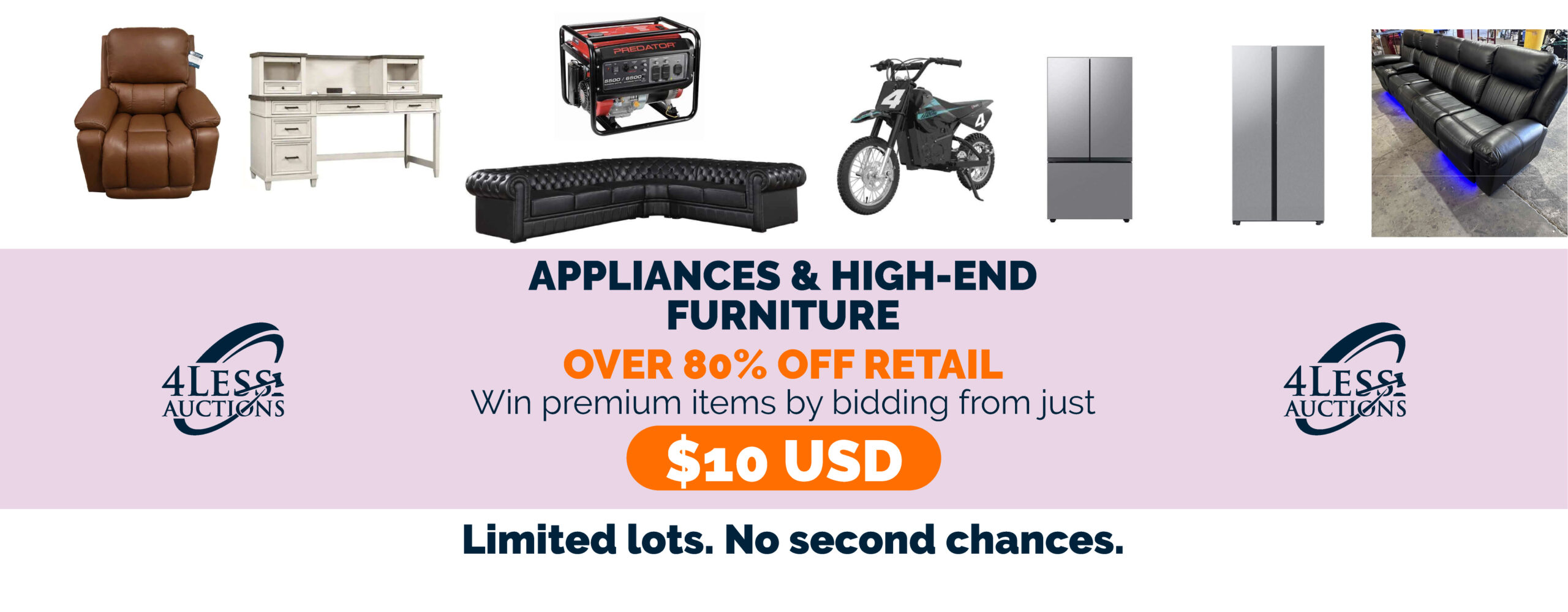 Appliances and furniture liquidation sale california