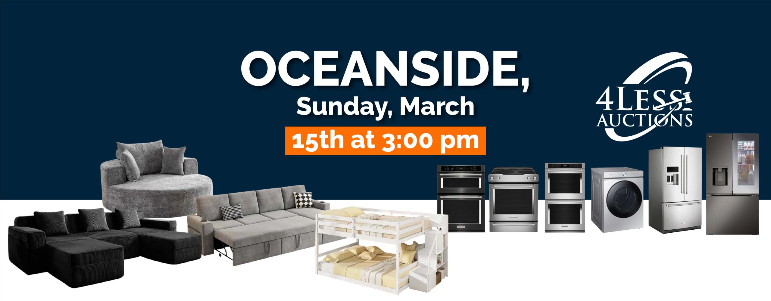 Oceanside March online auction