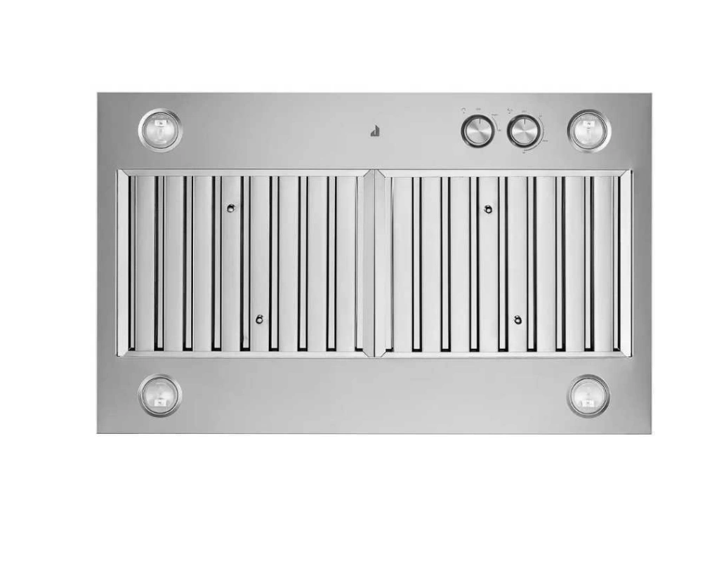 JennAir Stainless Steel Series JXL6536CSS0 36 In Island Mount Insert Range Hood
