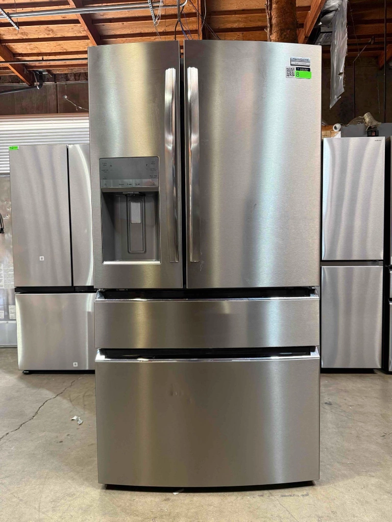 Frigidaire Gallery 36 in. 26.3 cu. ft. 4-Door French Door Standard Depth Refrigerator in