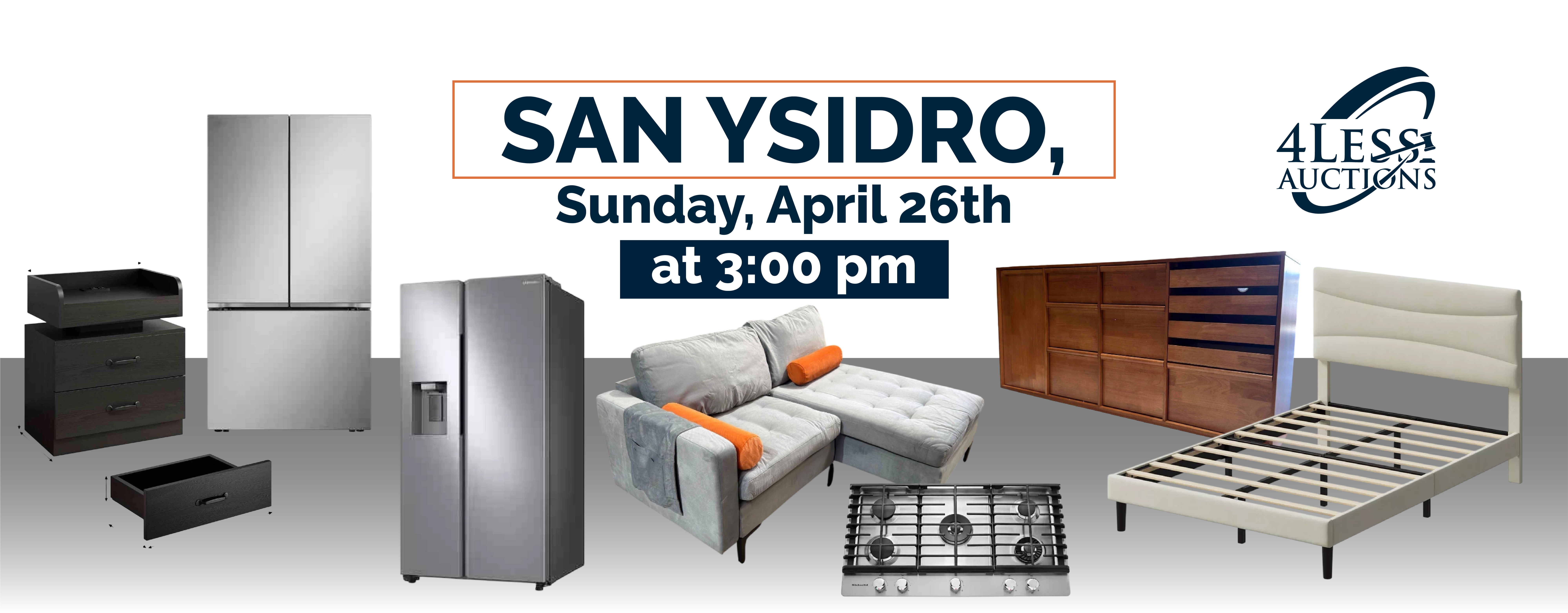 4Less Auctions April 2026 Liquidation Sale