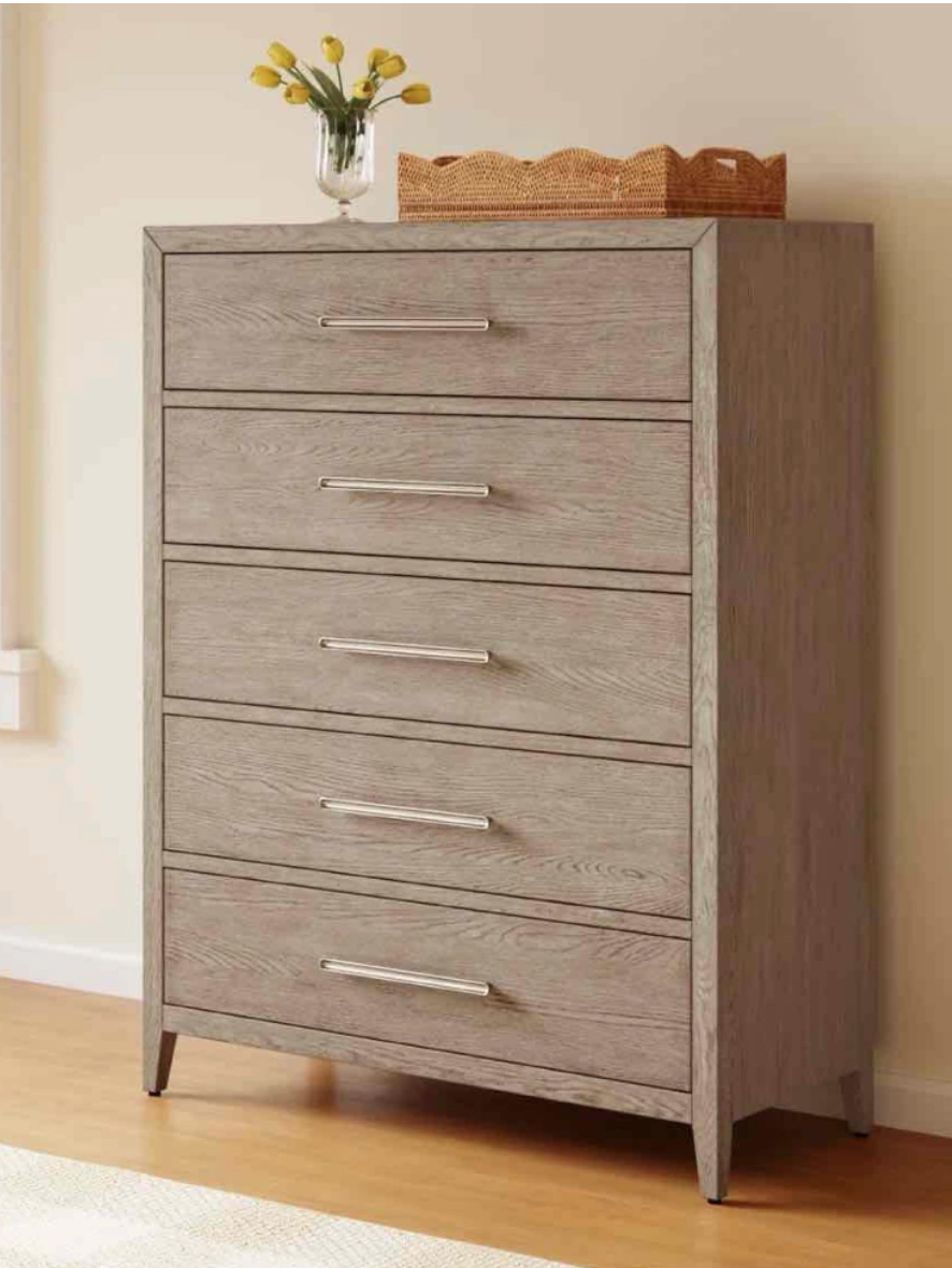 Hugh 44'' W 5-Drawer Dresser
