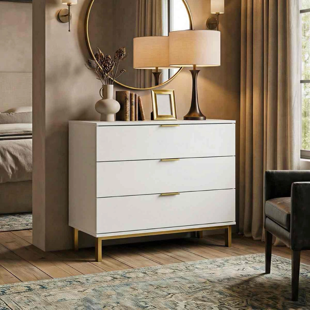 Spurlin 31.5" W 3-Drawer Dresser