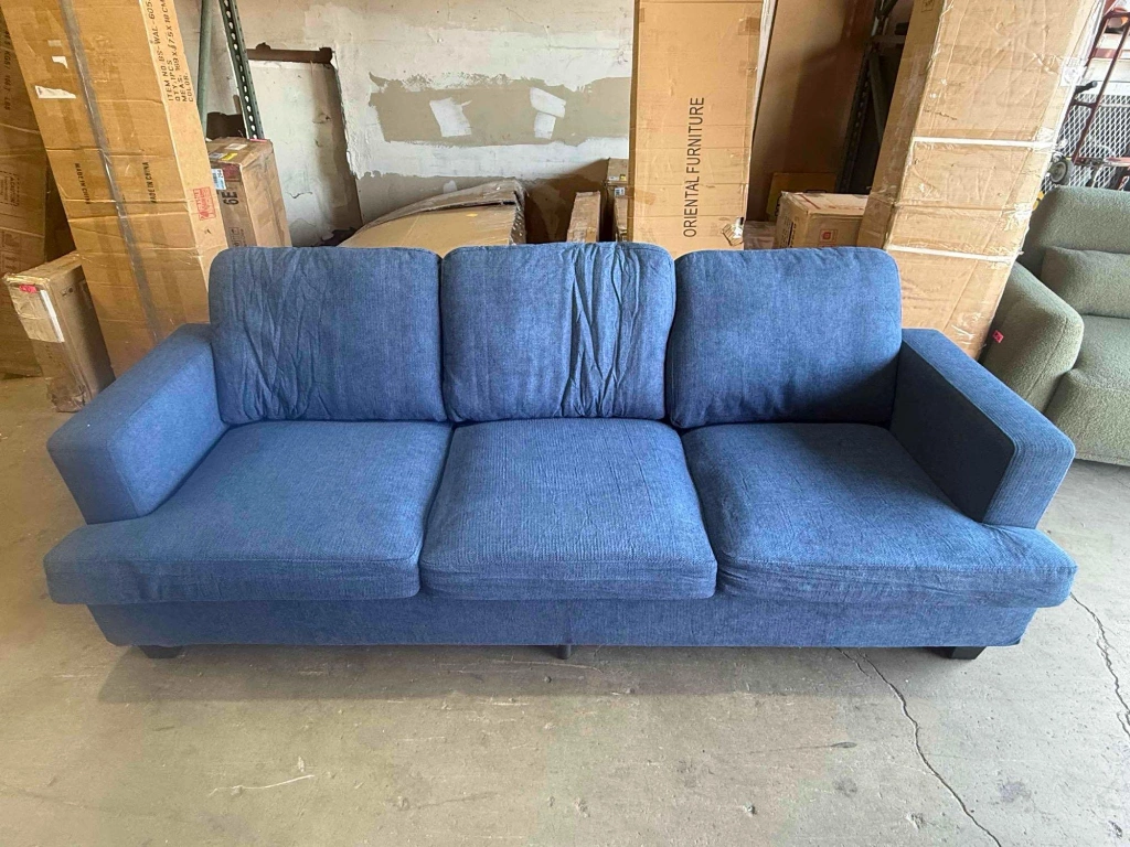 89 Inch Sofa with Extra Deep Seats Oversize, 3 Seater Sofa for Living Room,Modern Couch and Sofa