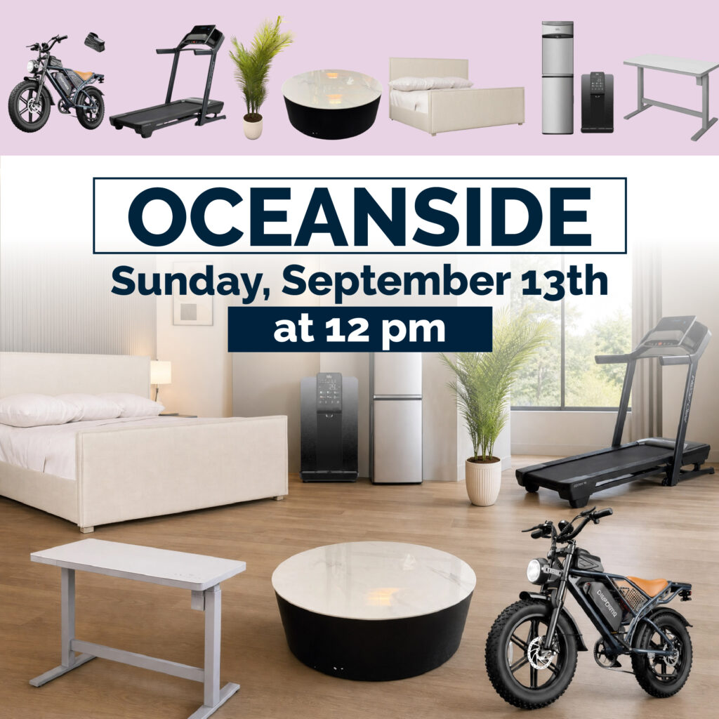 Oceanside September 2026 Liquidation Sale