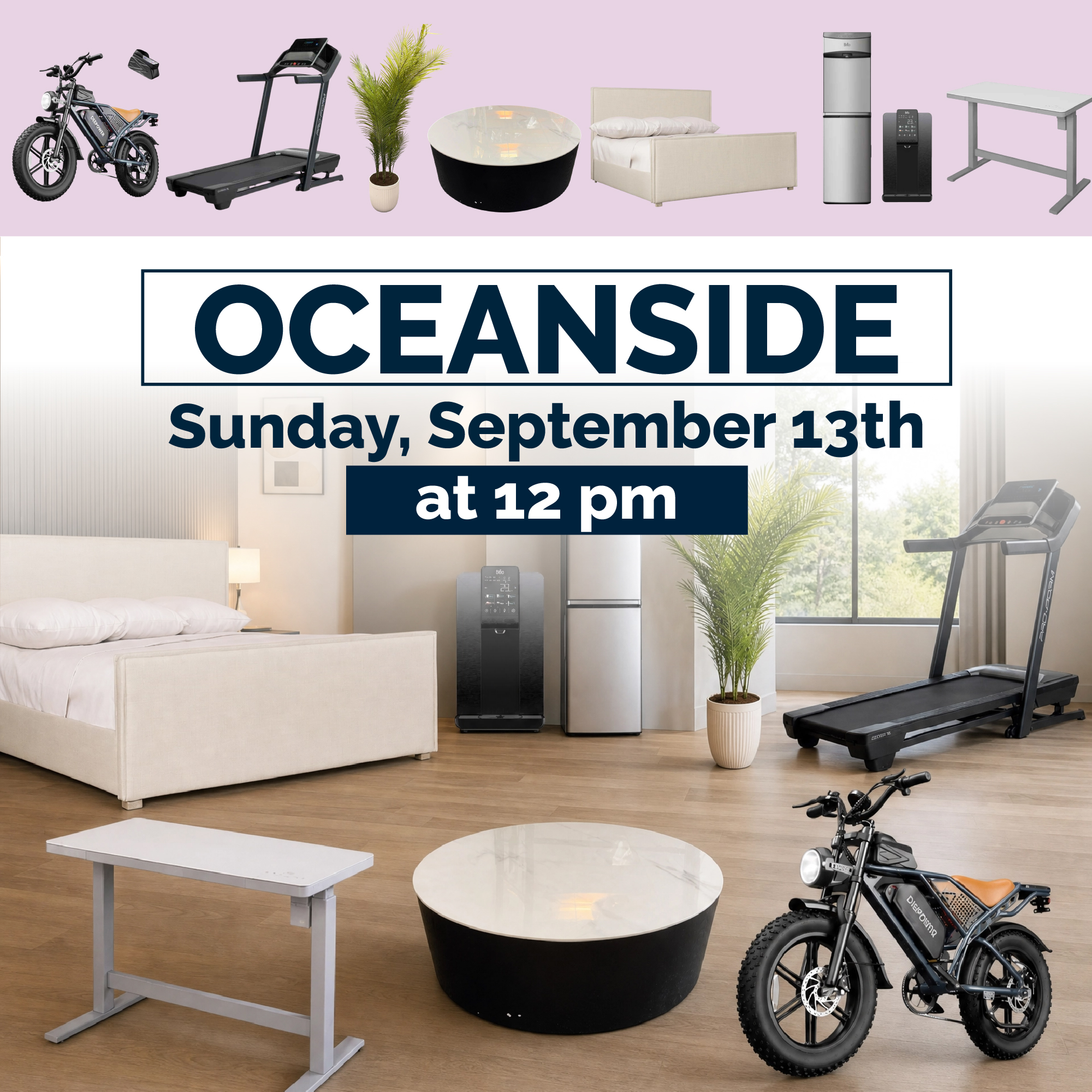 Oceanside September 2026 Liquidation Sale