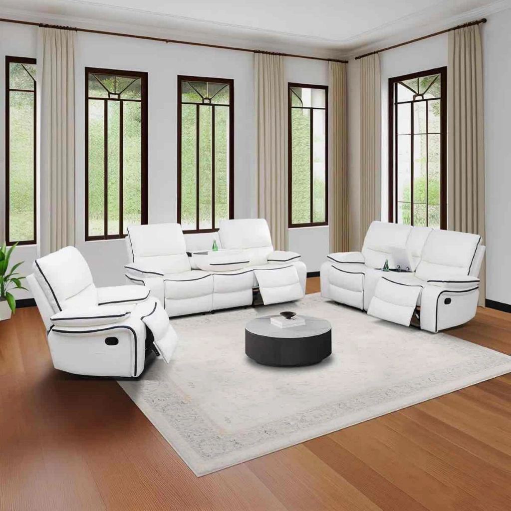 Ling 3-Piece Living Room Sofa Set (Set of 3)