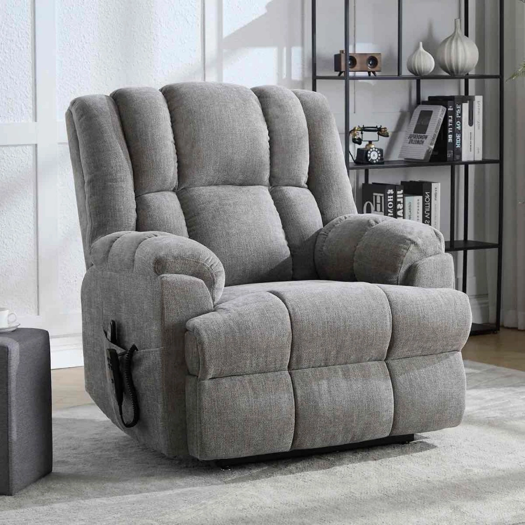 Aura Dual Motor Power Lift Recliner with Massage
