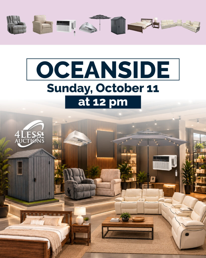 2026 Oceanside October Liquidation Sale