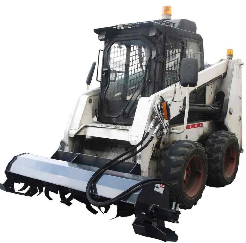 Wolverine Skid Steer Attachments 72"Heavy Duty Rotary Tiller Cultivator