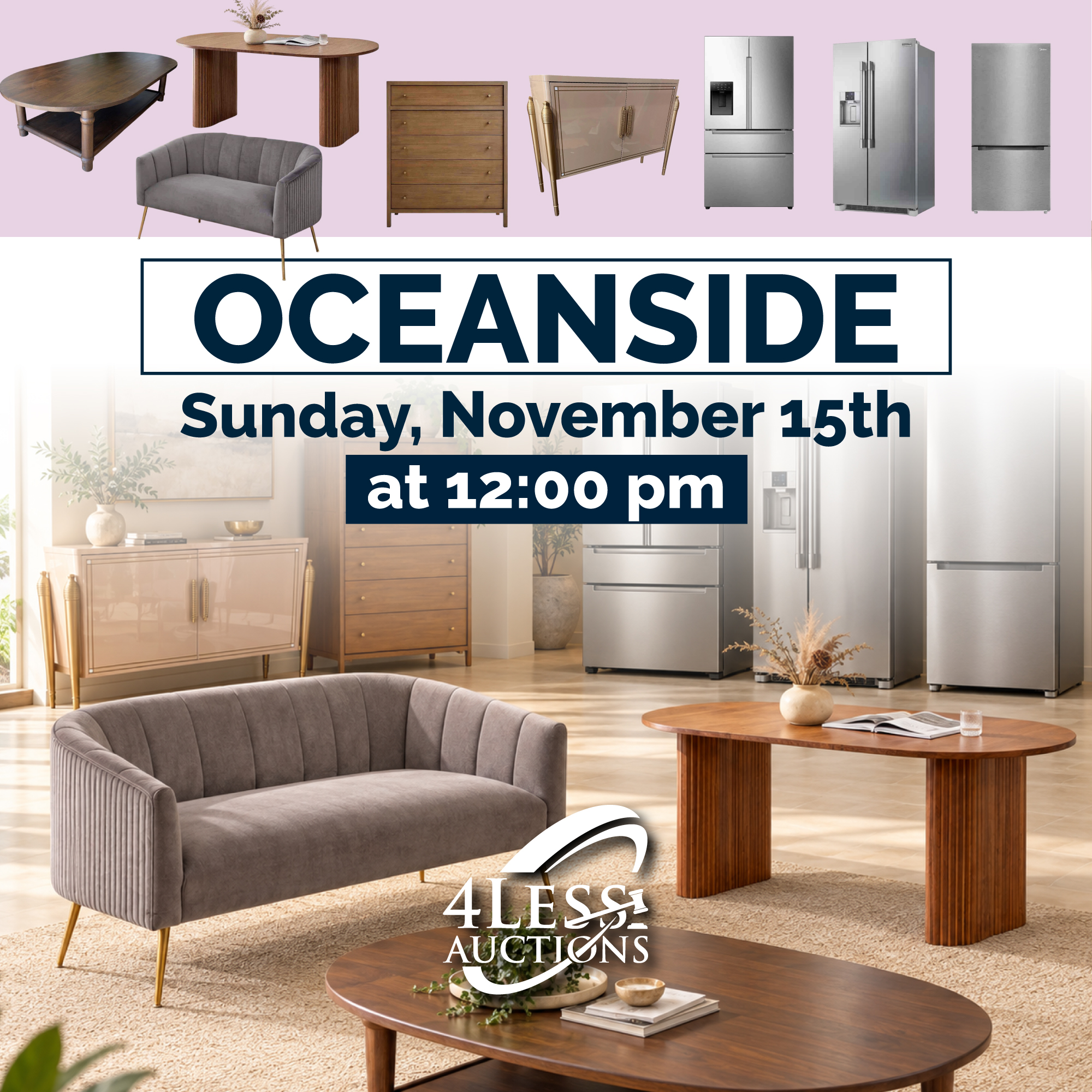 2026 Oceanside November Liquidation Sale