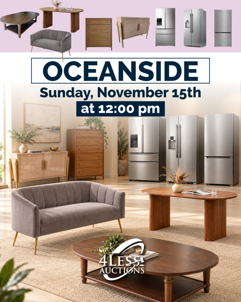 2026 Oceanside November Liquidation Sale